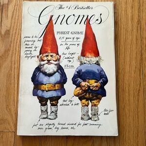 Vintage Gnome book copyright 1976 first page damage but otherwise good condition